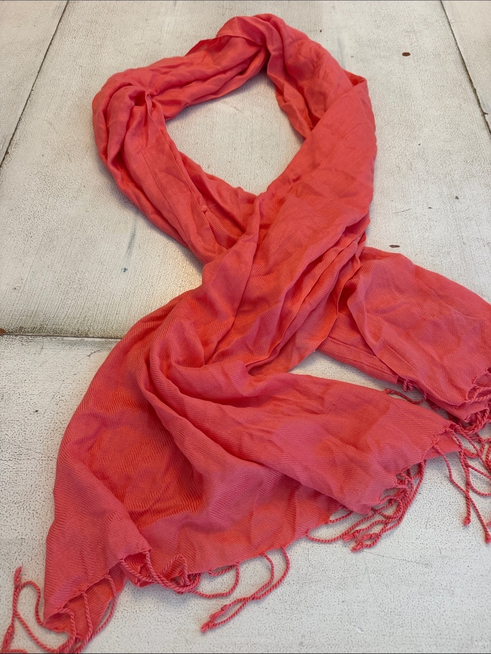 Coral scarf